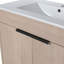 36" Freestanding Bathroom Vanity with White Ceramic Sink-107233757