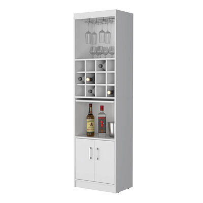 Nicholas Bar Cabinet with Wine Storage