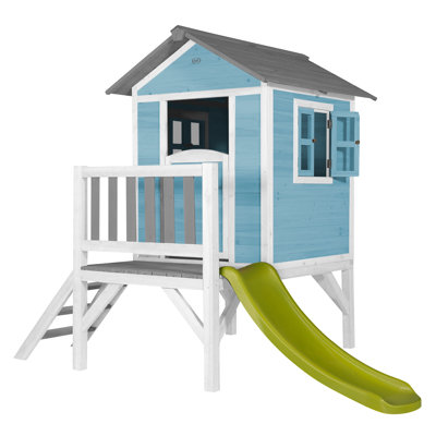 Lodge AXI 261cm W x 167cm D Outdoor Hemlock Wood Playhouse