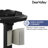 Dynasty 35.5" Tall Rectangular Vitreous China Pedestal Bathroom Sink with Overflow-96123261-101986616
