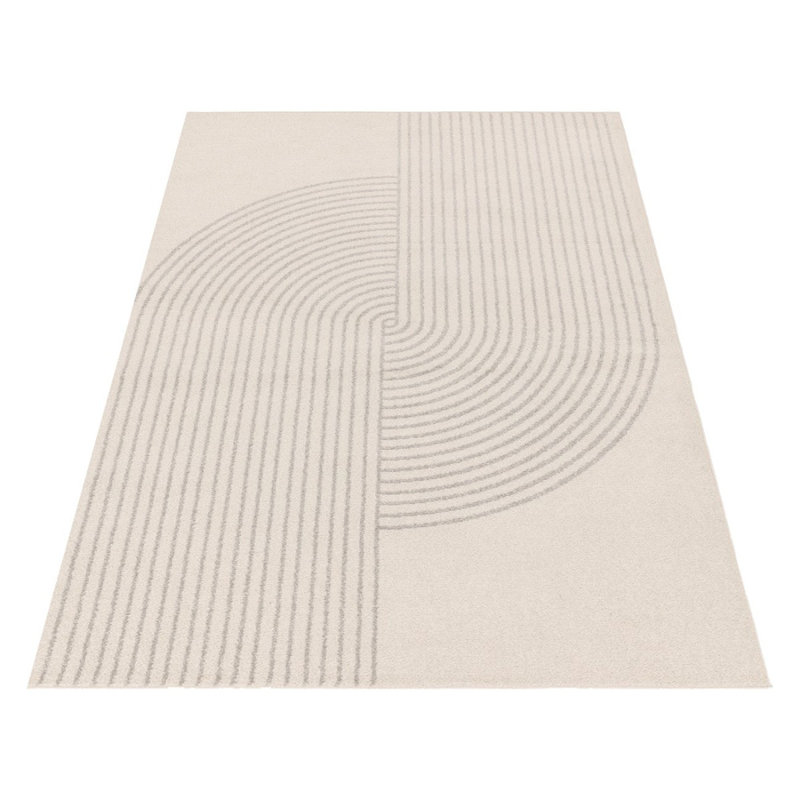 Arch Abstract Modern Easy To Clean Rug For Living Room Bedroom And Dining Room, Polypropylene Plastic, Rectangle 120 x 170cm