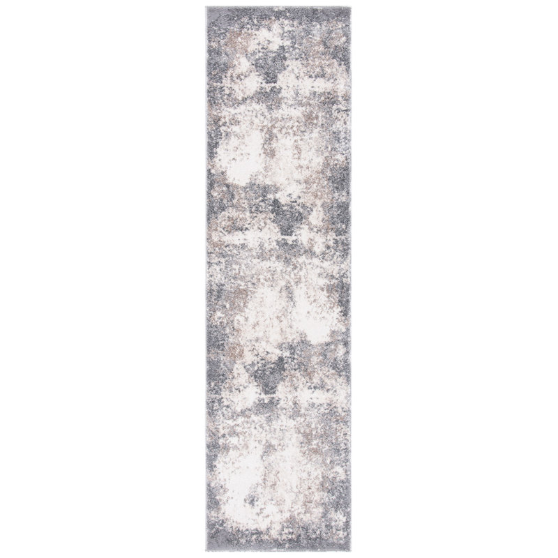 Maust Performance Abstract Rug, Runner 2' x 12'