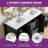 Balconera 47" Double Sink Bathroom Vanity With Engineered Stone Top, Ceramic Sink-2022557080