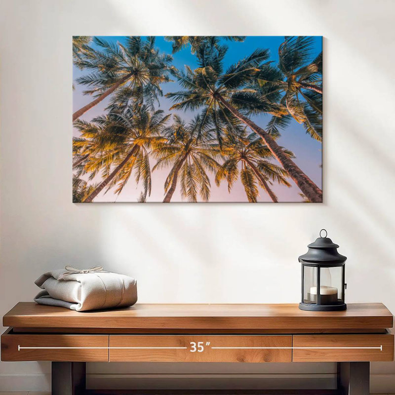 Gillard Summer Coconut Palms, 16" H x 24" W