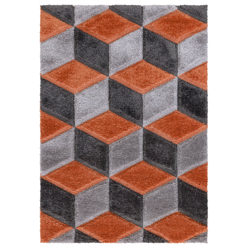 Solid Colour Area Rug, Rectangle 160 x 230 cm
