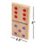 Giant Wooden Dominoes with Multi-Color Dots, 28-Piece Wood Domino Game Set for All Ages-58237306
