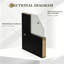 Porte de placard coulissante en bois manufacturé préfini en bois massif givré double avec 5 portes doubles-119754920