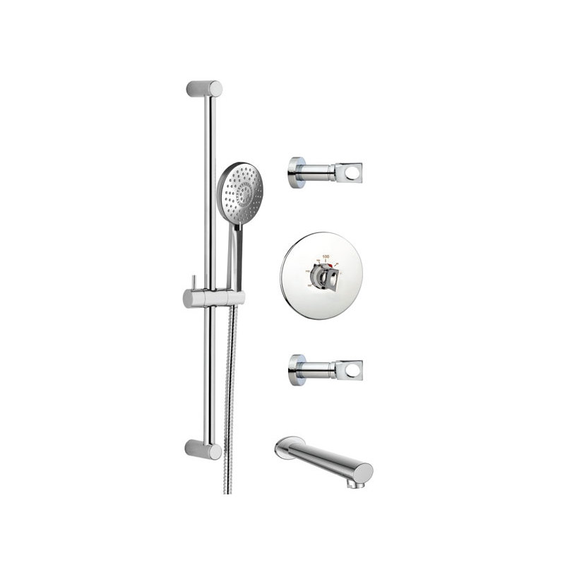 Fresh Complete Shower System, Polished Nickel