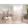 Stellar 73.5 in. x 78 in. Fully Frameless 3 Panel Inline Hinge Shower Door