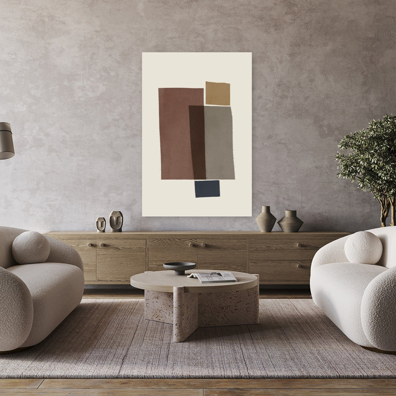 Art contemporain contemporain abstrait, H 48 po x l 32 po