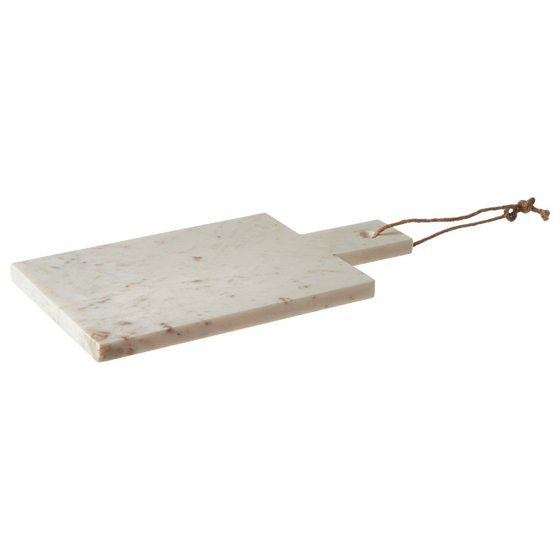 Harmond Marble Chopping Board, 30 cm W x 15 cm L, Cream