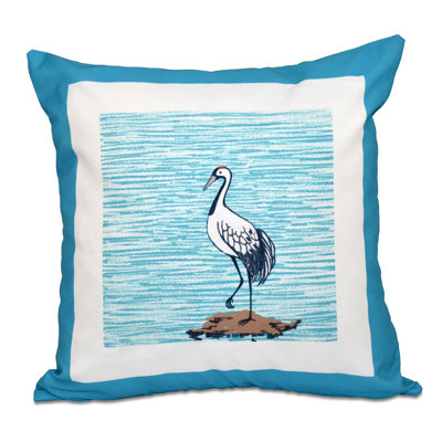 Beach Vacation Reversible Throw Pillow