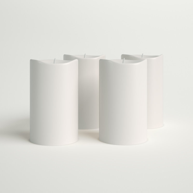 Bougie solaire sans flamme Solaris, H 7 po x l 5 po