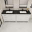 Brayla 84" Double Bathroom Vanity Set-2027890735