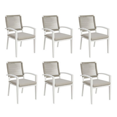 Chaise de patio avec coussin Angwin