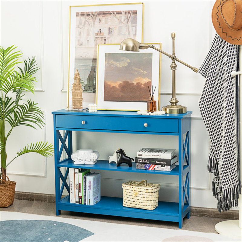 Friedrich 39'' Console Table, Navy