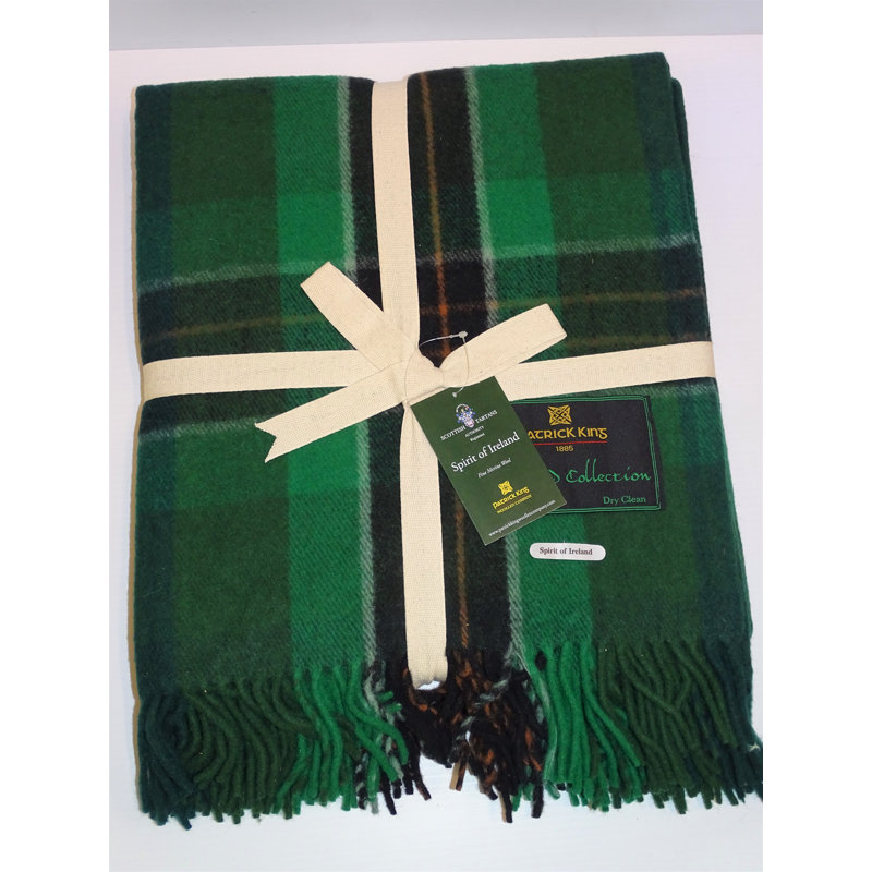 Jeté en laine spirit of ireland