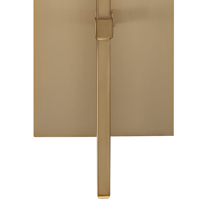 Veronica 1 - Light Wallchiere, Aged Brass