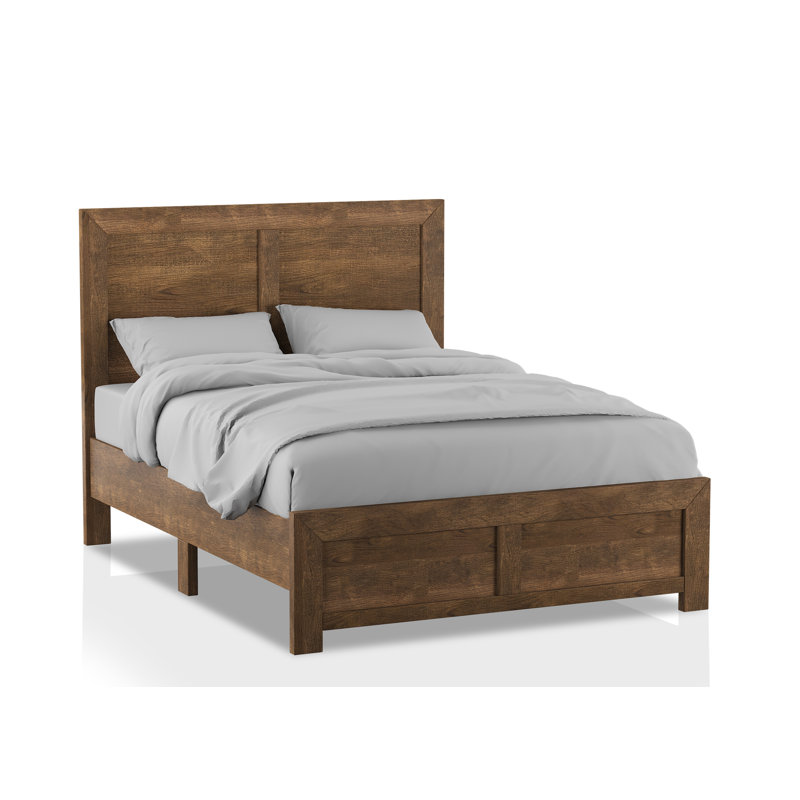 Ensemble de lit standard avec table de chevet Brian