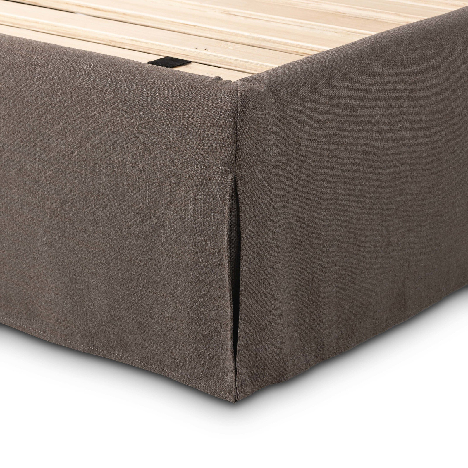 Jesper Slipcovered Bed, Savoy Coffee, Queen