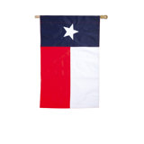 Texas Double Sided Nylon House Flag