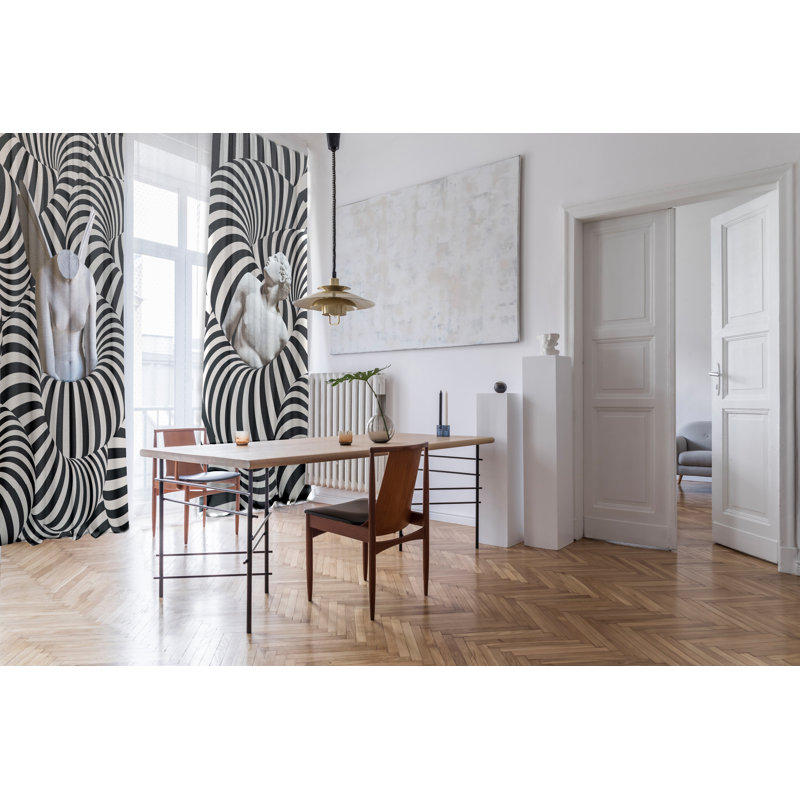 Jabrielle Blackout Curtain Panel Pair, 145 W x 250 D cm
