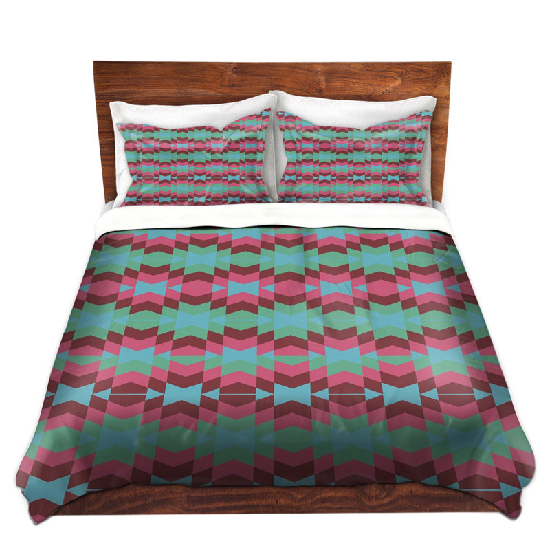 Ensemble de housse de couette flor de luna, 1 housse simple + 1 taie standard