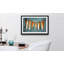 Streetart Red Kite - Single Picture Frame Print-1571028135