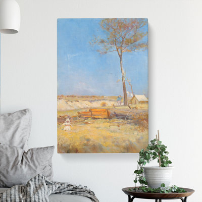 Under A Southern Sun by Charles Conder - Wrapped Canvas Painting