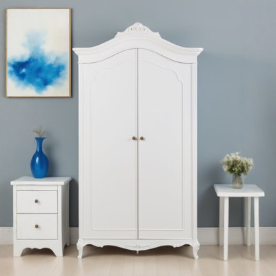 American-style Country Solid Wood Wardrobe