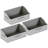 Ebern Designs 3 Pack Collapsible Trapezoid Storage Bins Bin-997250267