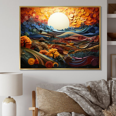 «Countryside Fusion Unveilé I» sur toile