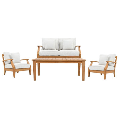 Clairmont 4-Person Teak Patio Seating Group