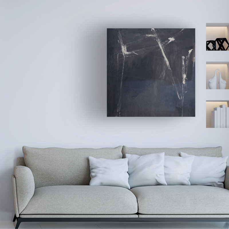 Art mural sur toile Wrought Studio ™ Victoria Barnes Slate Remnants II, H 24 po x l 24 po