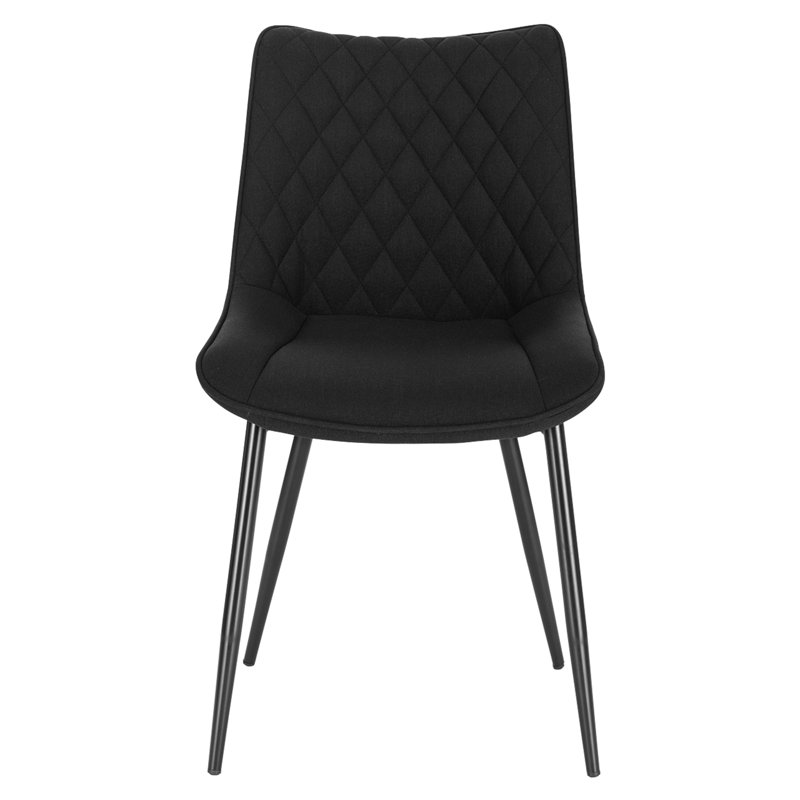 Zuri Upholstered Dining Chair, Black