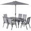 Ensemble de conversation durable, ensemble de mobilier d'extérieur, ensemble de mobilier de patio 8 pièces