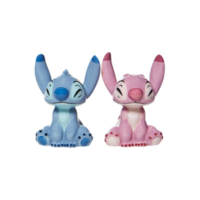 Ensemble salière et poivrière Hitch 3,5 po Disney Stitch & Angel