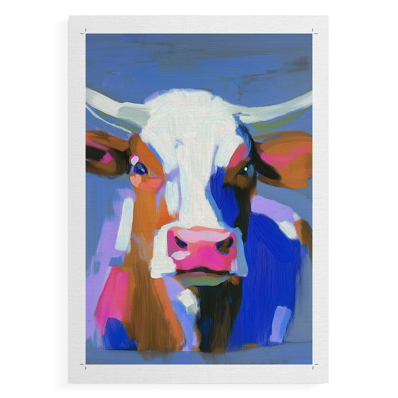 ANIMAUX Series CCDXLVII - Impression sur toile seulement - NON CADRE, H 12 po x l 8 po