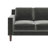 Ferranti 77" Velvet Square Arm Sofa-1826158379