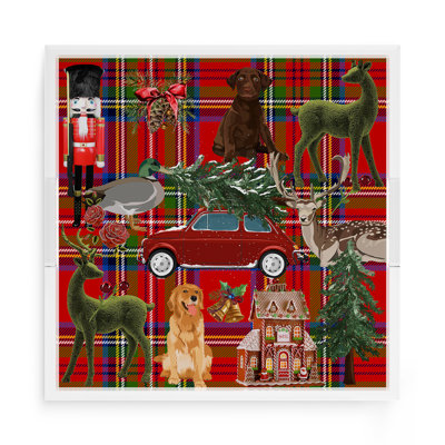 Ultimate Christmas Acrylic Square Decorative Tray