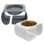 Kitty City Raised Cat Food Bowl Collection Stress Pet Bowl