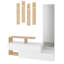 Campden Hall Tree 137cm Wide with Bench and Shoe Storage-31864997