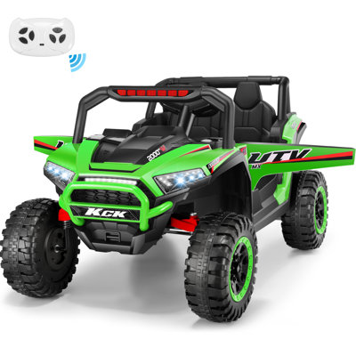24 Volt 2 Seater All-Terrain Vehicles Battery Powered Ride On Toy With Remote Control