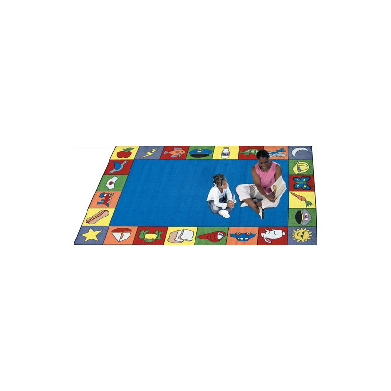 Tapis éducatif Jump Start, Rectangle 7 pi 8 po x 10 pi 9 po