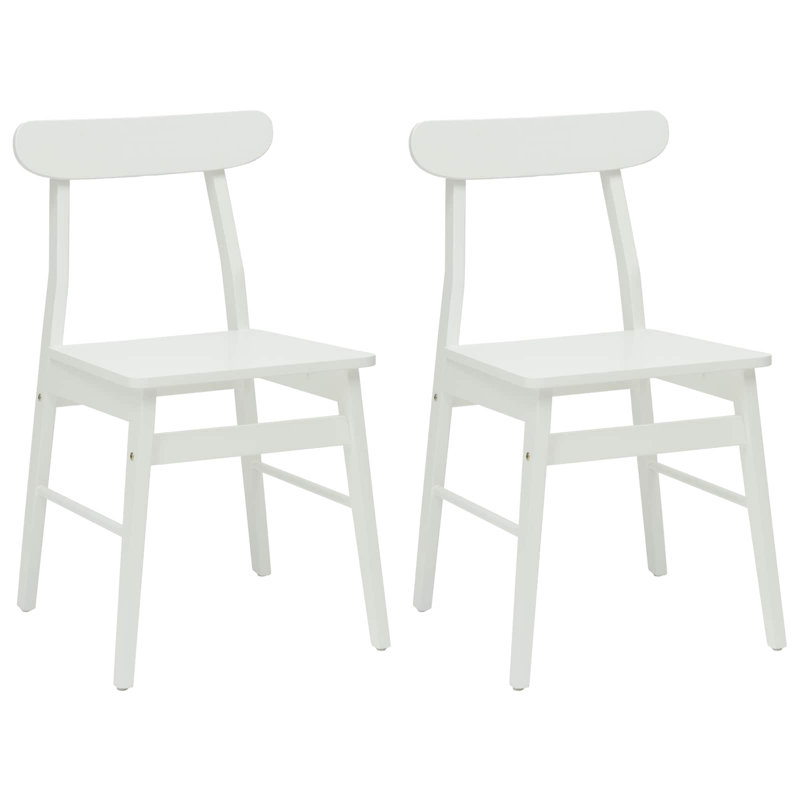 Tash Solid Wood Accent, White