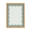 «Agave Green Wavy Border» par The Creative Bunch Studio, tableau blanc encadré en verre effaçable à sec