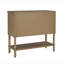 Commode d'appoint 2 tiroirs Naturel Voir ci-dessous