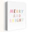 «Merry And Bright», impression d'art moderne abstrait coloré-133189753