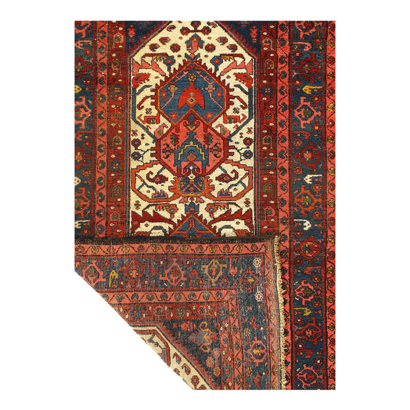 Antique One-of-a-Kind 3'6'' X 6'2'' Area Rug