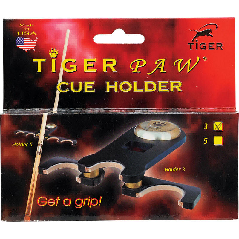 Cuestix Pool Table Accessory, Black/Gold